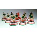 Subbuteo Andrew Table Soccer Mexico World Cup 2026 with Sun of Aztecs Shirt on WSB Professional bases